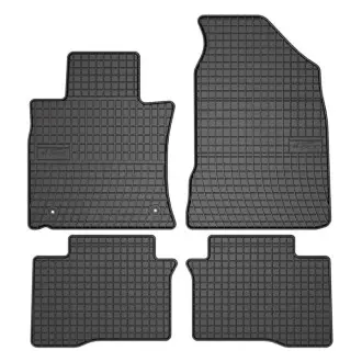 Килимки FROGUM Гума, 4 шт BASIC, задн/передн, комплект, колір чорний, SSANGYONG TIVOLI, TIVOLI GRAND 03.15-, Ліфтбек FroGum ET547617