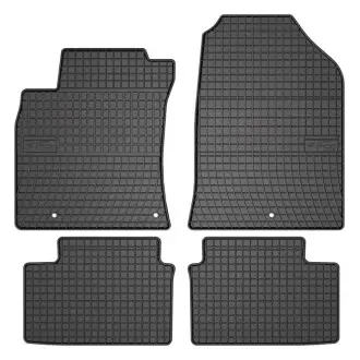 Килимки FROGUM Гума, 4 шт BASIC, задн/передн, комплект, колір чорний, HYUNDAI I30 11.16-, Ліфтбек FroGum ET547884