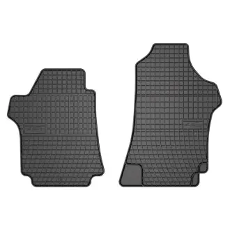 Килимки FROGUM Гума, 2 шт BASIC, передн, комплект, колір чорний, HYUNDAI H-1 CARGO, H-1 TRAVEL 02.08-, Буси FroGum ETD00438