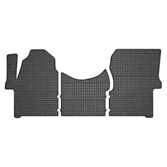 Килимки FROGUM Гума, 3 шт BASIC, передн, комплект, колір чорний, MERCEDES SPRINTER 3,5-T (B906), SPRINTER 3-T (B906), SPRINTER 3-T (B910), SPRINTER 4,6-T (B906) 04.06-12.21, Автобус / Буси FroGum ETD00741