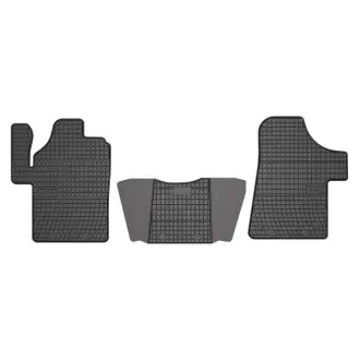 Килимки FROGUM Гума, 3 шт BASIC, комплект, колір чорний, MERCEDES VIANO (W639), VITO / MIXTO (W639), VITO (W639) 09.03-, Буси FroGum ETD0092
