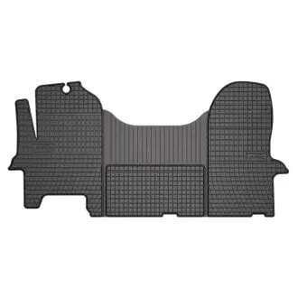 Килимки FROGUM Гума, 3 шт BASIC, комплект, колір чорний, IVECO DAILY III, DAILY IV, DAILY V 05.99-02.14, Буси FroGum ETD00992
