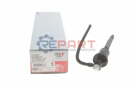 Фото Циліндр зчеплення (головний) Renault Trafic/Opel Vivaro 01- = KG15043.4.3 FTE (2113615) зображення 1