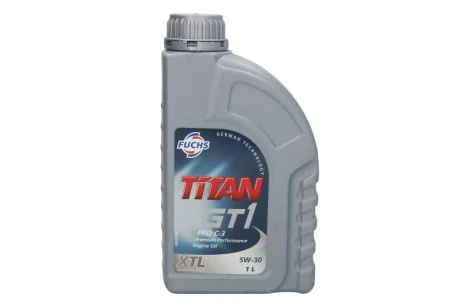 Олива для двигуна FUCHS TITAN GT1 PRO C3 5W30 1L Купить в Украине