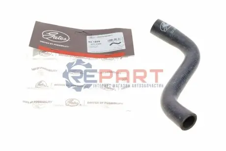 Фото 1 — Патрубок радіатора MB Sprinter 2.2 CDI 06- (розширюв. бачка нижній) Gates (02-1859) Фото Патрубок радіатора MB Sprinter 2.2 CDI 06- (розширюв. бачка нижній) Gates (02-1859) зображення 1