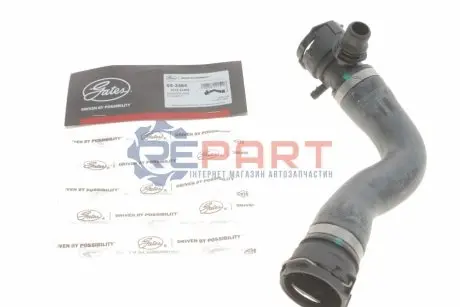 Патрубок радіатора (верхній) BMW 3 (E90/E91/E92/E93) 3.0 05- N54/N55 Gates 052484 Купити в Україні