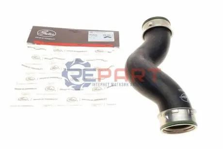 Фото 1 — Патрубок інтеркулера VW T5 1.9TDI 03-09 Gates (090222) Фото Патрубок інтеркулера VW T5 1.9TDI 03-09 Gates (090222) зображення 1