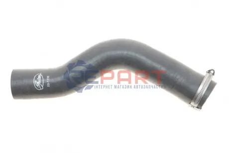 Фото Патрубок інтеркулера Dacia Logan/Sandero 1.5dCi 10- (довгий) Gates (091306) зображення 1