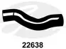 Фото Патрубок радіатора (верхній) BMW 5 (E39)/7 (E38) 2.0-3.0 95-03 M52/M54 Gates (22638) зображення 1