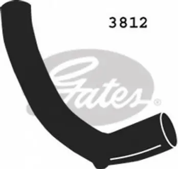 Патрубок системы охлаждения Gates 3812