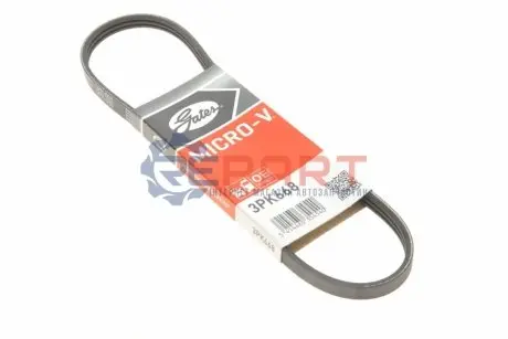 Поліклиновий ремінь Gates 3PK668 Купити в Україні