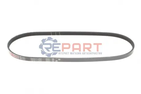 Поліклиновий ремінь (3PK714, вигнута) FORD FOCUS IV, GALAXY III, GALAXY MK III, MONDEO V, S-MAX, TOURNEO CUSTOM V362, TRANSIT CUSTOM V362, TRANSIT V363 FORD USA EDGE 2.0D/2.0DH 12.15 Gates 3PK714SF Купити в Україні