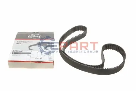 Ремінь ГРМ IVECO DAILY I, DAILY II, DAILY III RVI MASCOTT, MESSENGER CITROEN JUMPER I FIAT DUCATO PEUGEOT BOXER RENAULT MASTER I, MASTER II 2.4D/2.5D/2.8D 01.85-07.07 Gates 5335XS Купити в Україні