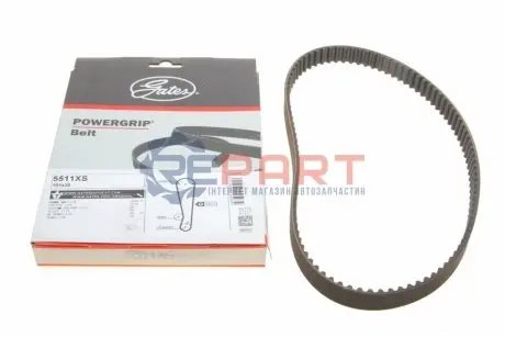 Ремінь ГРМ HYUNDAI ATOS, GETZ, I10 I KIA PICANTO I 1.0-1.1LPG 02.98-12.13 Gates 5511XS Купити в Україні