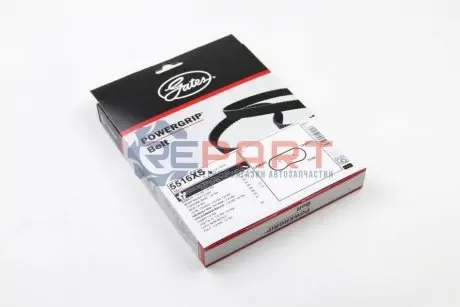 Ремінь ГРМ AUDI A2 SEAT ALTEA, ALTEA XL, AROSA, CORDOBA, CORDOBA VARIO, IBIZA II, IBIZA III, IBIZA IV, IBIZA IV SC, IBIZA IV ST, INCA, LEON, TOLEDO II, TOLEDO III 1.4/1.4LPG/1.6 04.96-05.15 Gates 5516XS Купити в Україні