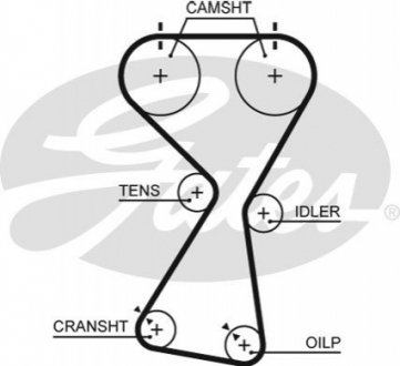 Ремень ГРМ Gates 5534XS
