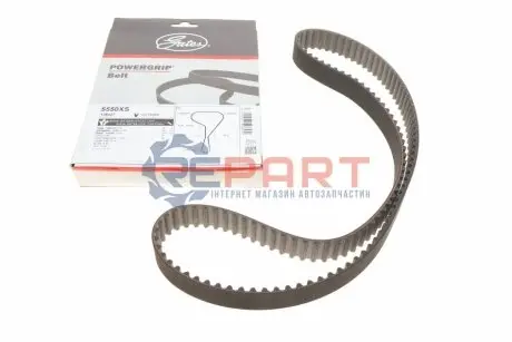 Ремінь ГРМ NISSAN PRIMASTAR, TERRANO OPEL VIVARO A RENAULT AVANTIME, CLIO III, DUSTER, ESPACE IV, GRAND SCENIC II, KAPTUR, LAGUNA, LAGUNA II, LAGUNA III, MEGANE, MEGANE II 1.6/1.8/2.0 09.99 Gates 5550XS Купити в Україні