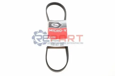 Ремінь генератора BMW 3/5 90-00 / Ford Focus 2.5 05-12 Gates 5PK890 Купити в Україні