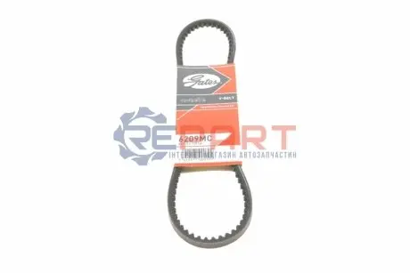 Ремінь генератора Citroen CX/ Peugeot 504/505/ZAZ Tavria 1.1-2.4 -07 Gates 6209MC Купити в Україні