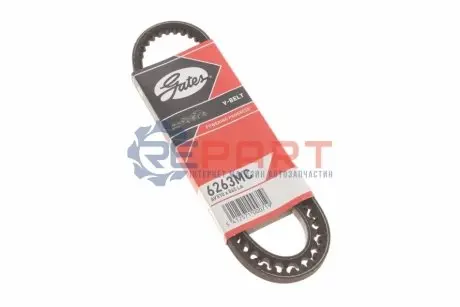 Ремінь генератора VW Jetta/Seat Toledo/Ford Transit 1.6-2.0 77-99 (10x865) Gates 6263MC Купити в Україні