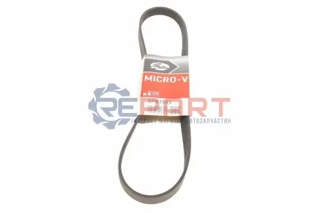 Ремінь генератора VW Caddy/Golf VIi-VIII/Passat B8/Tiguan/Touran 1.0-1.6 13- Gates 6PK1003 Купити в Україні