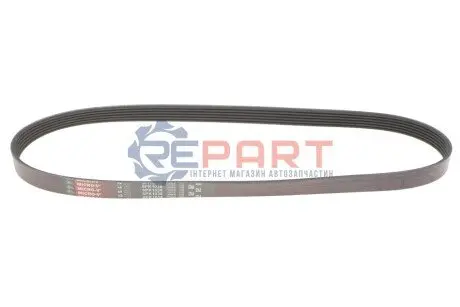 Ремінь генератора VW Caddy 1.9D/SDI -03 (WP,TP) Gates 6PK1038 Купити в Україні