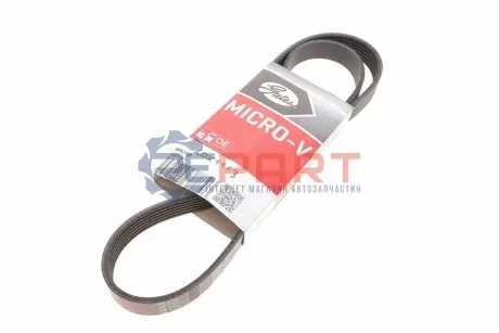 Ремінь генератора Citroen Jumper/Peugeot Boxer 3.0HDI 03- Gates 6PK1163 Купити в Україні