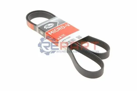 Ремінь генератора Fiat Doblo/Opel Combo 1.3D 10- Gates 6PK1520 Купити в Україні