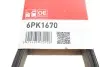 Поликлиновый ремень Gates (6PK1670) изображение 6