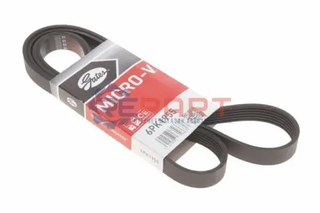 Ремінь генератора Ford Transit 2.3 16V 00-06 (RWD) Gates 6PK1955 Купити в Україні