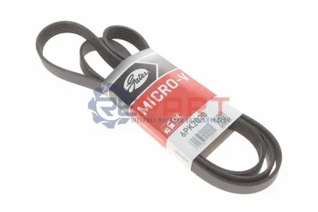 Фото Ремінь генератора MB Sprinter OM601/602 (PS) Gates (6PK2030) зображення 1