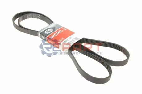 Ремінь генератора MB Sprinter 2.3D (+AC) Gates 6PK2120 Купити в Україні