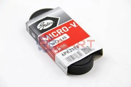 Ремінь генератора MB Sprinter CDI (-AC) 00-06 Gates 6PK2198 Купити в Україні