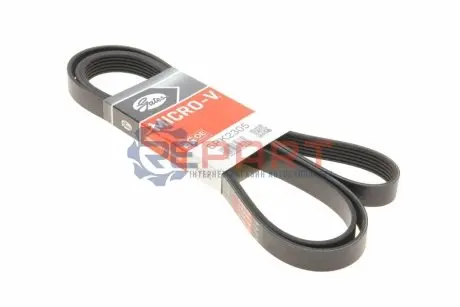 Ремінь генератора MB W202/210 M112/113 97- (WP,PS) Gates 6PK2305 Купити в Україні