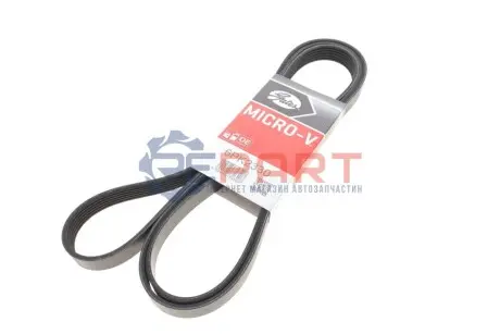 Фото Ремінь генератора MB W124/S124 M104 -98 Gates (6PK2330) зображення 1