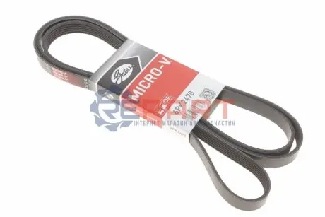 Ремінь генератора Porsche Cayenne/VW Touareg 3.0 TDI 09- Gates 6PK2478 Купити в Україні