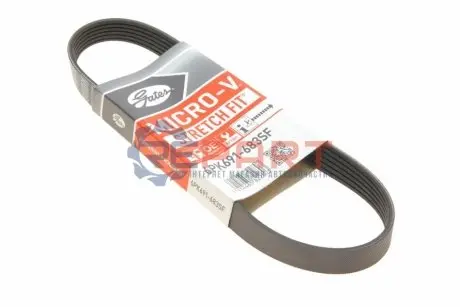 Ремінь генератора MB Sprinter 3.0CDI 07- (+AC) Gates 6PK691683SF Купити в Україні