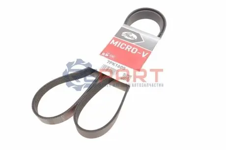 Поліклиновий ремінь Gates 7PK1600 Купити в Україні