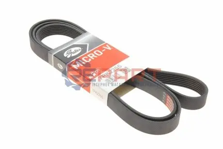 Ремінь генератора Hyundai H-1/Kia Sorento 2.5 CRDI 06- Gates 7PK2255 Купити в Україні