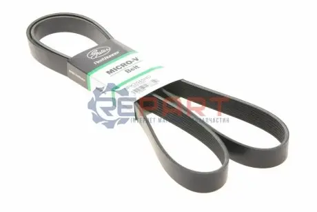 Фото Ремінь генератора MB Atego OM906/S-class (W221) (OM642) 05-13 (8PK2050) Gates (8PK2045HD) зображення 1