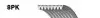 Фото Поликлиновый ремень Gates (8PK2275) изображение 1