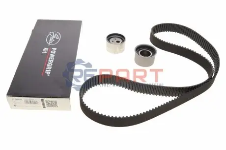 Комплект ГРМ (ремінь + ролик) CHRYSLER CIRRUS, SEBRING, STRATUS DODGE AVENGER, STRATUS MITSUBISHI ECLIPSE, ECLIPSE III, GALANT VII, MAGNA, PAJERO II, PAJERO IV, PAJERO SPORT I 2.4/2.5/3.0 12.90 Gates K015446XS Купити в Україні