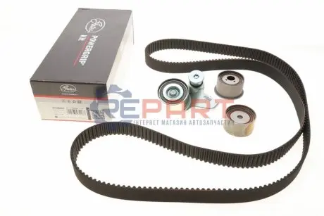 Комплект ГРМ (ремінь + ролик) AUDI A4 B6, A4 B7, A6 C5, A6 C6, A8 D3 3.0 11.00-07.06 Gates K015605XS Купити в Україні