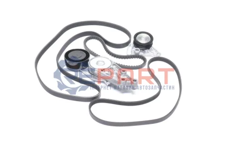 Фото Ремкомплекты привода вспомогательного оборудования автомобилей Micro-V Kit (Выр-во) Gates (K015PK1303) изображение 1
