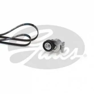 Комплект поликлинових ременів (з роликами) VOLVO C30, S40 II, V50 FORD C-MAX, FOCUS C-MAX, FOCUS II 1.8-2.0ALK 10.03-12.12 Gates K016PK1305 Купити в Україні