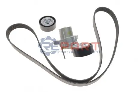 Фото 1 — Комплект ременя генератора Ford Transit Connect 1.0 EcoBoost 13- (6PK1503) Gates (K016PK1503) Фото Комплект ременя генератора Ford Transit Connect 1.0 EcoBoost 13- (6PK1503) Gates (K016PK1503) зображення 1