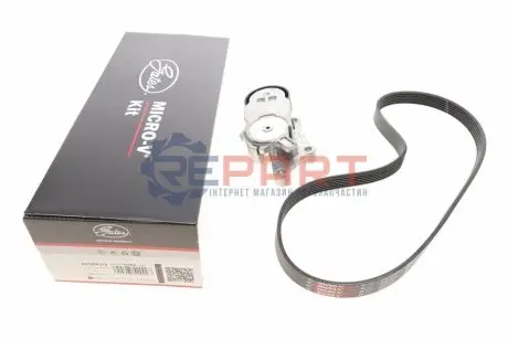 Комплект ременя генератора Citroen Berlingo/Peugeot Partner 1.6 HDi 08- (6PK975) Gates K016PK975 Купити в Україні