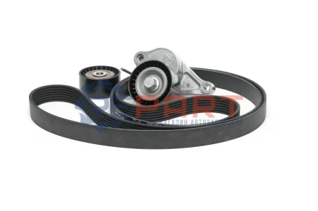 Фото Комплект поліклинових ременів Gates (K017PK2053) зображення 1