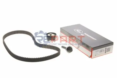Комплект ГРМ (ремінь + ролик) VOLVO S60 II, S80 II, V40, V60 I, V70 III FORD C-MAX II, FIESTA IV, FIESTA VI, FOCUS III, GALAXY II, GALAXY III, GALAXY MK II, GRAND C-MAX, KUGA II 1.3-1.6ALK 08.95 Gates K025669XS Купити в Україні