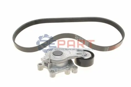 Комплект ременя генератора Citroen Berlingo/Jumpy/Peugeot Expert/Partner 1.6 HDi 08- Gates K026PK963 Купити в Україні